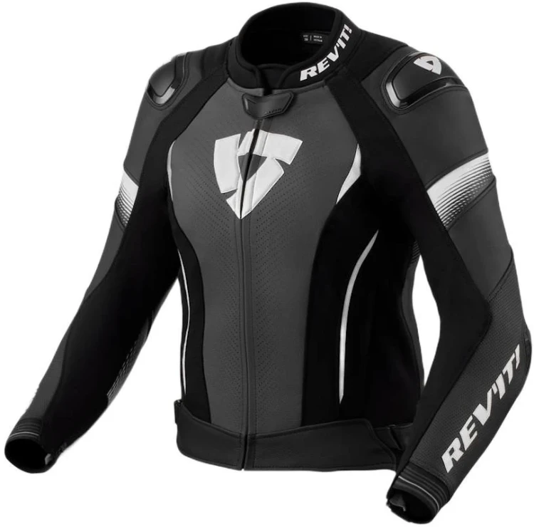 KURTKA REV'IT SKÓRA XENA 4 PRO BLACK WHT.webp