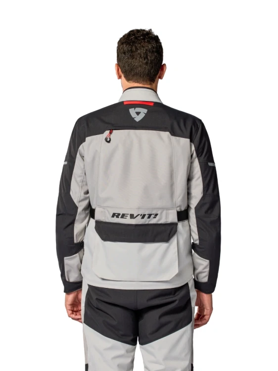 KURTKA REV'IT OUTBACK 5 H2O SILVER BLACK  4.webp