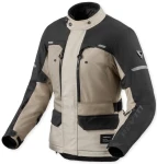 REV'IT OUTBACK 5 H2O LADY SAND BLACK KURTKA MOTOCYKLOWA TEKSTYLNA 