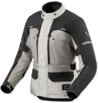 REV'IT OUTBACK 5 H2O LADY SILVER BLACK KURTKA MOTOCYKLOWA TEKSTYLNA 