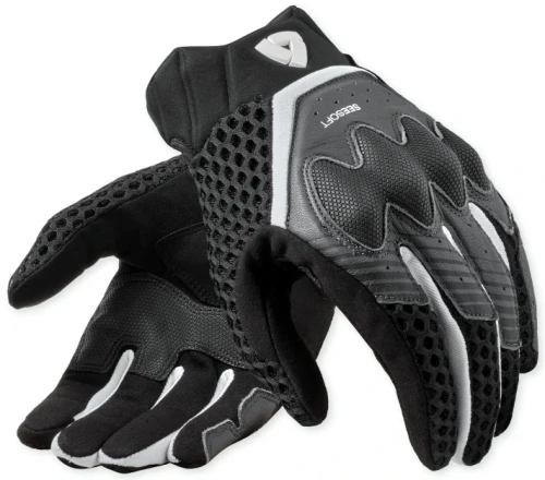 Rękawice Rev'it Veloz BLACK WHITE.webp