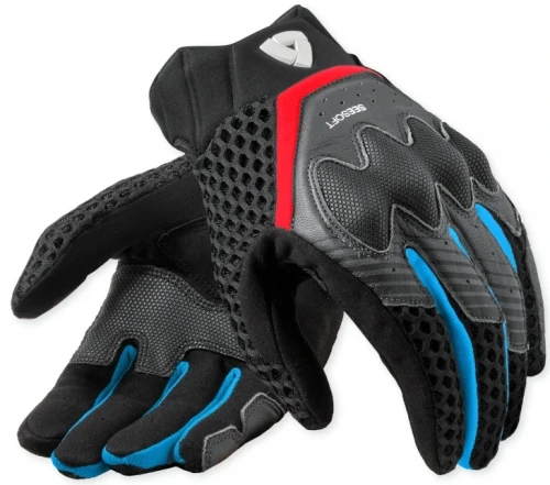 Rękawice Rev'it Veloz RED BLUE.webp