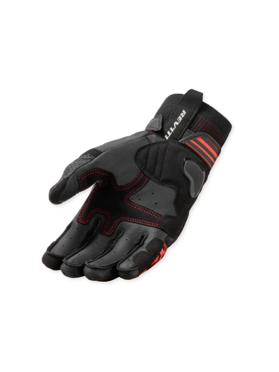 Rękawice Rev'it Positron BLACK RED 3.webp