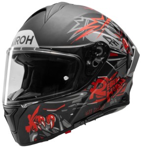 AIROH SPARK 2 CRUZE BLACK GREY RED MATT KASK MOTOCYKLOWY INTEGRALNY