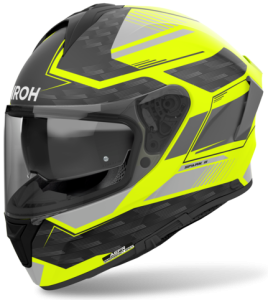 AIROH SPARK 2  ZENITH ŻÓŁTY MAT KASK MOTOCYKLOWY INTEGRALNY