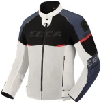 SECA AIRFLOW III GREY NAVY KURTKA MOTOCYKLOWA TEKSTYLNA 