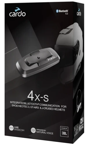 Interkom Cardo 4X-S Single do Shoei.webp