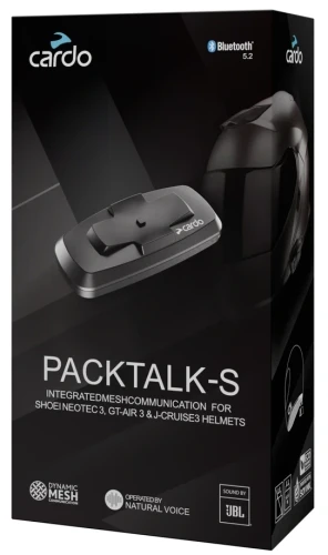 Interkom Cardo PACKTALK-S Single do Shoei 2.webp