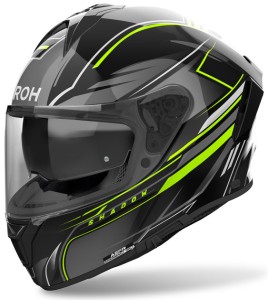 AIROH SPARK 2 SHADOW YELLOW GLOSS KASK MOTOCYKLOWY INTEGRALNY