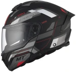MT ATOM 2 SV BAST D5 KASK MOTOCYKLOWY BLACK WHITE MATT