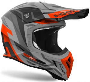 KASK AIROH AVIATOR ACE 2 GROUND ORANGE MATT