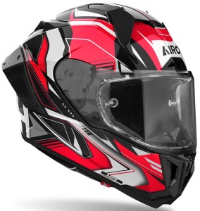 KASK AIROH GP800 MUST RED GLOSS KASK MOTOCYKLOWY INTEGRALNY