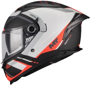 MT BRAKER SV INCEPTION B5 BLACK RED KASK MOTOCYKLOWY INTEGRALNY