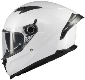 MT BRAKER SV A0 PURE WHITE KASK MOTOCYKLOWY INTEGRALNY 