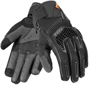 SECA GRAVEL BLACK RĘKAWICE MOTOCYKLOWE TURYSTYCZNE