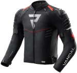 REBELHORN VANDAL 2 TEX BLACK RED KURTKA MOTOCYKLOWA TEKSTYLNA