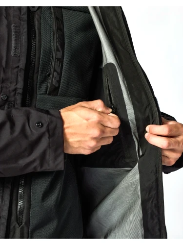 KURTKA REV'IT HIGHCREST H2O BLACK6.webp