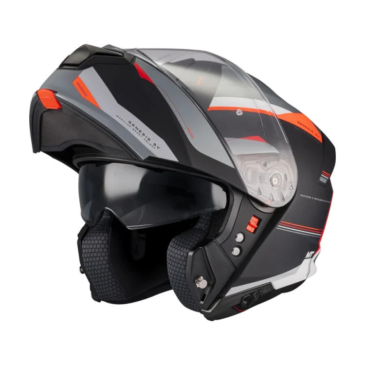KASK MT GENESIS SV RACCOON B5 BLACK RED.webp