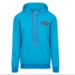 MOTO LADIES BLUZA Z KAPTUREM NIEBIESKA MOTOCYKLOWA DAMSKA MOTOLADY