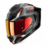 SCORPION EXO-1500 AIR BLACK RED KASK MOTOCYKLOWY INTEGRALNY 