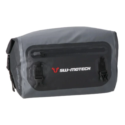 SW-MOTECH DRYBAG 180 18L GREYBLACK TORBA MOTOCYKLOWA WODOODPORNA NA SIEDZENIE SZARACZARNA.webp