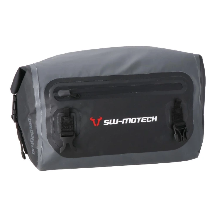 SW-MOTECH DRYBAG 180 18L GREYBLACK TORBA MOTOCYKLOWA WODOODPORNA NA SIEDZENIE SZARACZARNA.webp