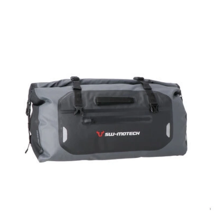 SW-MOTECH DRYBAG 350 35L GREYBLACK TORBA MOTOCYKLOWA WODOODPORNA NA SIEDZENIE SZARACZARNA.webp