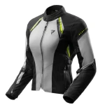 KURTKA REBELHORN SWIFT LADY LIGHT GREY FLUO YELLOW