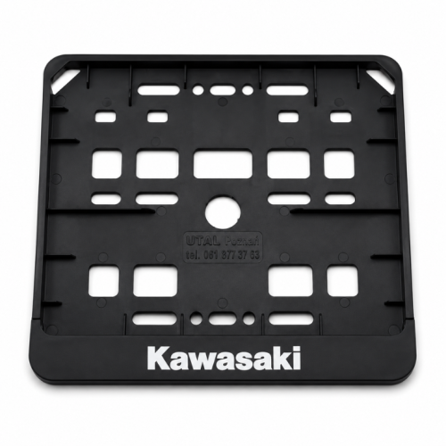 KAWASAKI CZARNA RAMKA TABLICY REJESTRACYJNEJ MOTOCYKLA.png