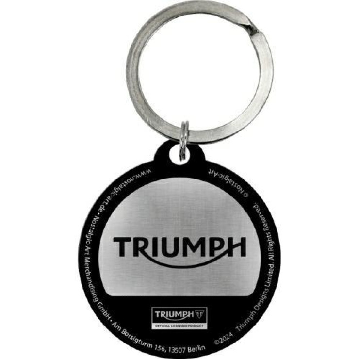 Brelok do kluczy Nostalgic-Art Triumph Logo5.jpg