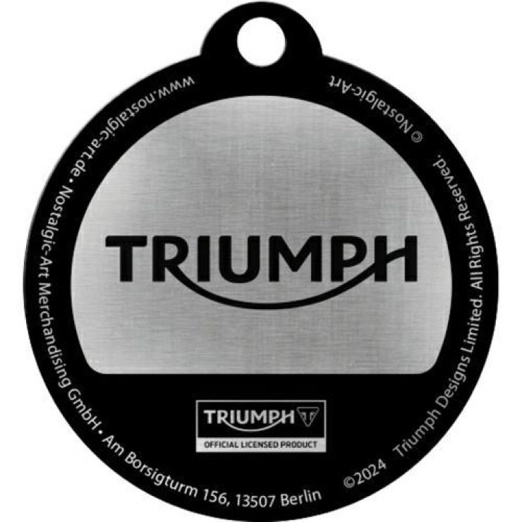 Brelok do kluczy Nostalgic-Art Triumph Logo3.jpg
