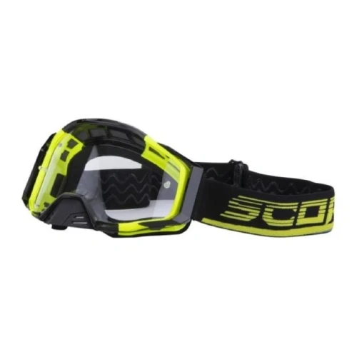 SCORPION E21 GOGLE MOTOCYKLOWE NEON YELLOW BLACK CROSS ENDURO.webp