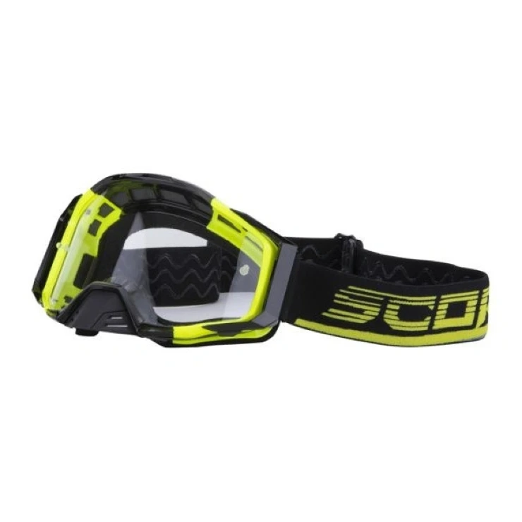 SCORPION E21 GOGLE MOTOCYKLOWE NEON YELLOW BLACK CROSS ENDURO.webp