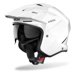 AIROH KOMBAKT COLOR WHITE GLOSS KASK MOTOCYKLOWY OTWARTY