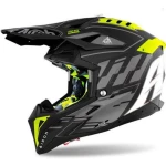 Kask AIROH AVIATOR 3 RAMPAGE Black Matt