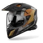 AIROH BANDIT HORN GOLD MATT KASK MOTOCYKLOWY INTEGRALNY