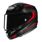 HJC RPHA12 CARBON KERES BLACK RED KASK MOTOCYKLOWY INTEGRALNY