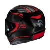 HJC RPHA12 CARBON KERES BLACK RED KASK MOTOCYKLOWY INTEGRALN