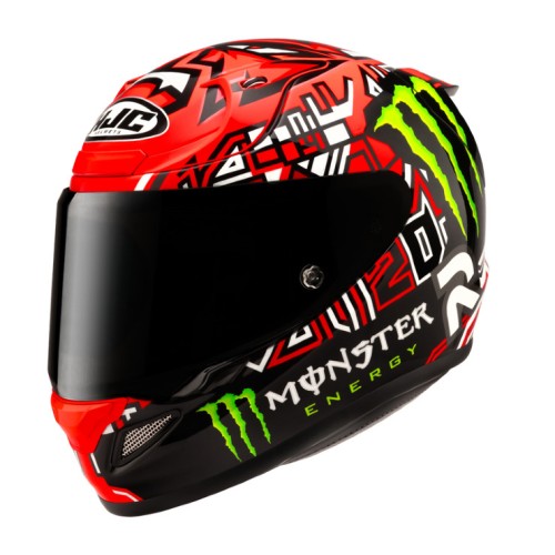 HJC RPHA12 QUARTARARO REPLICA 2 RED BLACK KASK MOTOCYKLOWY INTEGRALN