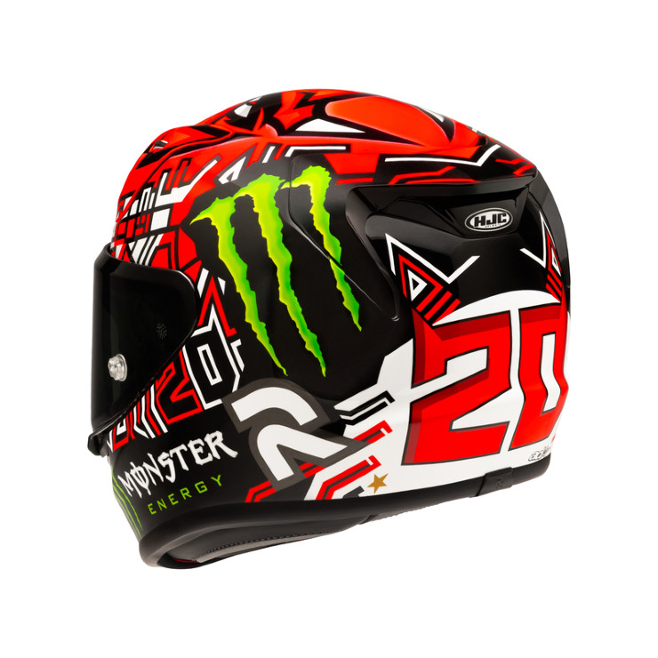 HJC RPHA12 QUARTARARO REPLICA 2 RED BLACK KASK MOTOCYKLOWY INTEGRALN