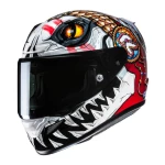 HJC RPHA12 KEPINA WHITE RED KASK MOTOCYKLOWY INTEGRALNY 