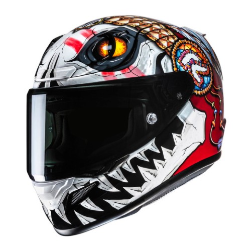 KASK HJC RPHA12 KEPINA WHITE RED