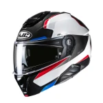 HJC I91 FELIO BLACK WHITE KASK MOTOCYKLOWY SZCZĘKOWY