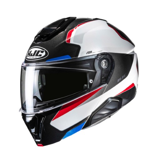 HJC I91 FELIO BLACK WHITE KASK MOTOCYKLOWY SZCZĘKOWY.jpg