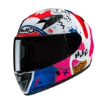 HJC Y10 MIKA BLUE WHITE KASK DZIECIĘCY MOTOCYKLOWY