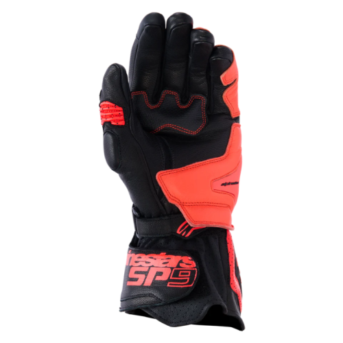 Rękawice Alpinestars SP-9 BLACK FLUO RED 1.png