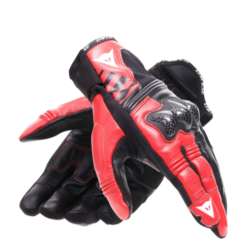 Rękawice Dainese Reacto Carbon Short BLACK RED.png