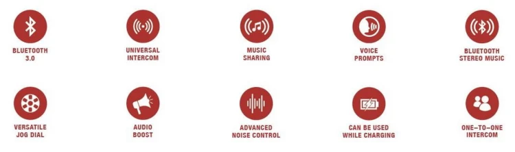 Interkom Bluetooth Sena SMH5 1szt