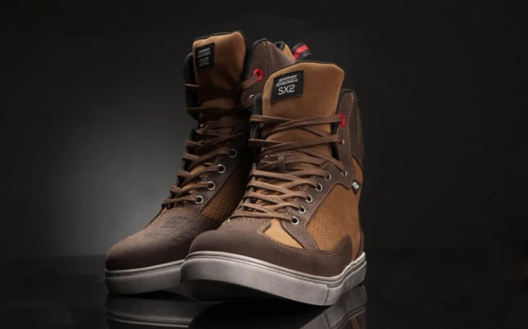 Buty motocyklowe niskie Shima SX-2 Brown