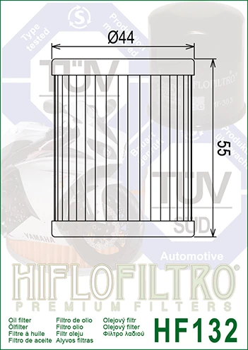 Filtr oleju Hiflofiltro HF132